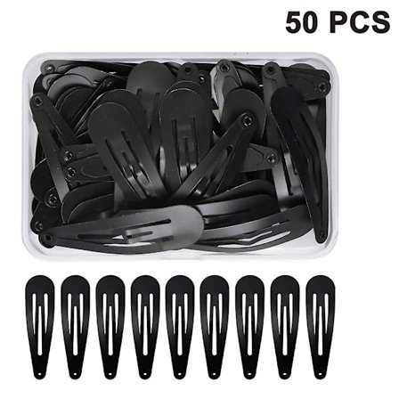 Pakke med 50 Hårklemmer Jenter Hårklemmer Barn Hårklemmer Metallhår