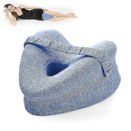 Hjärtformad ortopedisk sovkudde för ben kilkudde med knästöd ischias kuddar kroppskudde-yvan [DB]