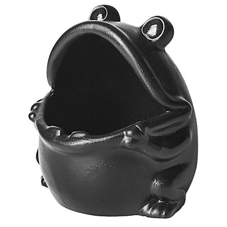 Cartoon Big Belly Askkopp Keramik Bil Askkopp för Pojkvän Groda,