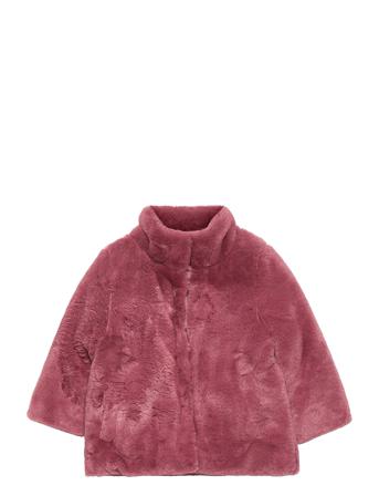 Nmfmalsi Faux Fur Jacket Pb Camp Pink Name It