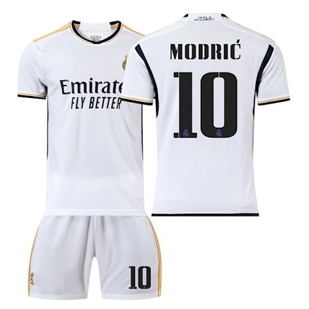 23 Real Madrid Home Soccer Jersey NO 10 Modric paita