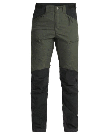 Lundhags Makke High Waist Curved Pant W Forest Green/Black