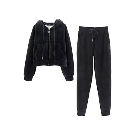 Vinter Kvinner Løping Hette Klær Sett Reisende hettegenser H