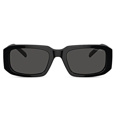 Sorte Heksagon Solbriller med Tykk Ramme | Arnette 0AN4318 for menn - Firkantede Solbriller