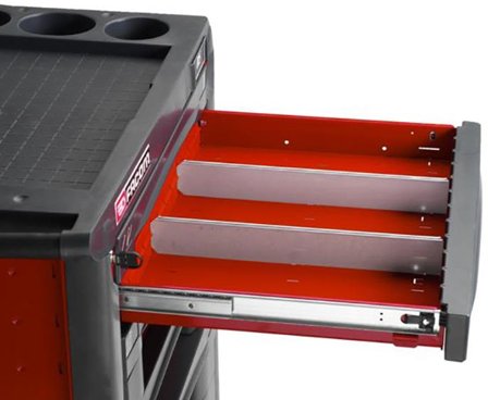 Facom JET2.16 Skillevegg Galvanisert metall H:130 mm, Garasjeinnredning & oppbevaring