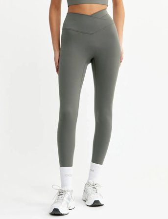 Drop of Mindfulness Ultimate Wrap Over Tights - Khaki green - L