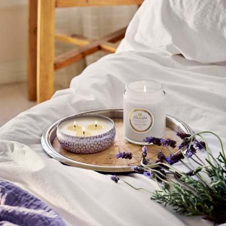 Voluspa Mountain-Lavender-&-Chamomile Duftlys 3-veker 40t