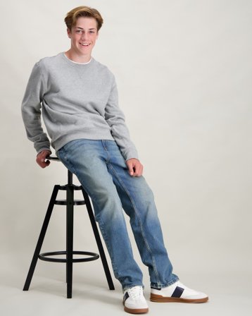 Scotch & Soda The Pitch loose jeans Blau Jeans Jungen - Kids Brand Store