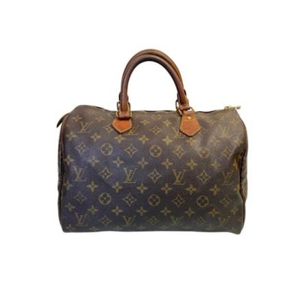 Louis Vuitton Vintage, Pre-owned Bag Bruin, Dames, Maat:ONE Size,Canvas