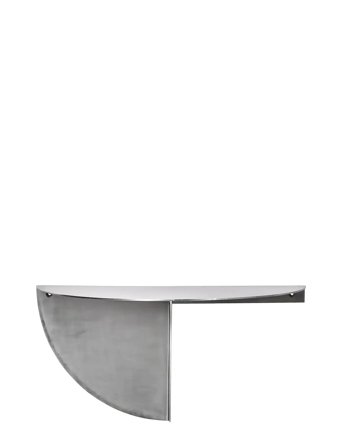 house doctor Sidebord, Hdmega, Børstet Sølvfinish - Silver - ONE SIZE