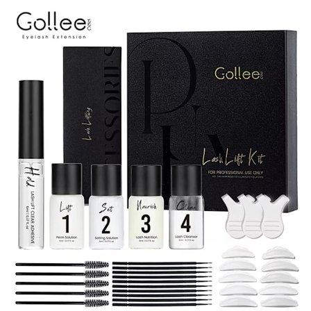 Gollee New Original Eyelash Lifting Perm Retention 4-6 Weeks Lash Lift Set For Lash Curler Eyelash Perm Kit Treatment Makeup Set