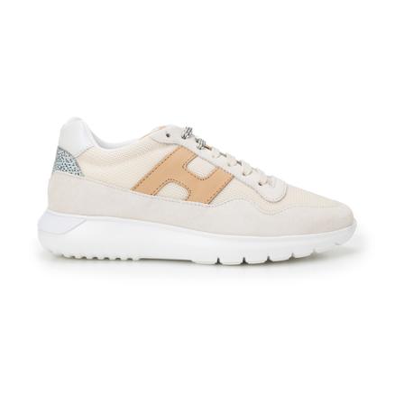 Hogan Sneakers , Beige , Dames , Maat: 38 EU