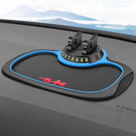 Multifunktionel bil Anti-Slip-måtte Autotelefonholder Skridsikret Anti Slide Dash-telefonmontering Silikone Dashboard Car Pad-måtte