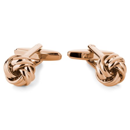 Boutons de manchette à nœud ton or rose pour hommes - pour Hommes - Trendhim