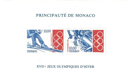 Monaco 1994 - YT BF 63 (1924-1925) - Postfrisk miniark