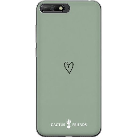 Yhteensopiva Puhelinkuori Huawei Huawei Y6 (2018) Cactus and Friends – SageLove