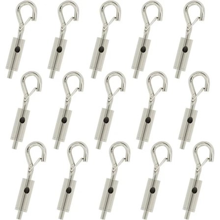 15 stk. Spændeskruer Spændeanordning til wire