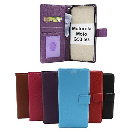 New Standcase Wallet Motorola Moto G53 5G