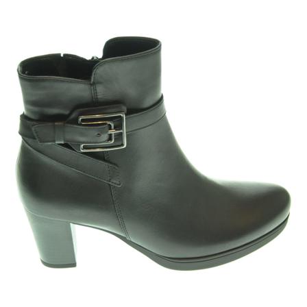 Gabor, Laarsje 222Gab 01 Zwart, Dames, Maat:40 EU
