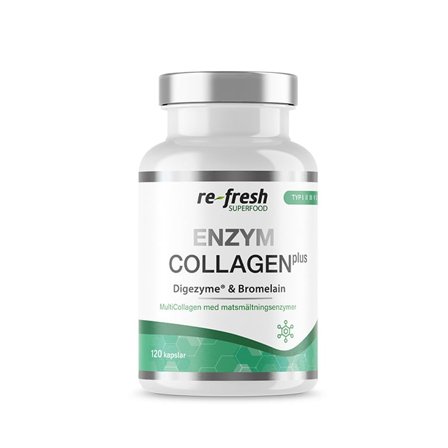 Re-Fresh Superfood Enzym Collagen Plus 120 st