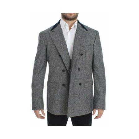 Dolce & Gabbana - Kavajer - Grå - Herr - Storlek: M, Herr, Storlek: M