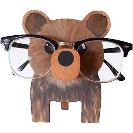 Glasögonhållare Stativ Djur Trä Glasögonhållare Stativ Söt Djur Husdjur Glasögonhållare Stativ Katt Handgjord Trä Djurform Glasögonhållare Hem Av