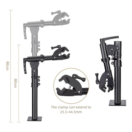 Hopfällbart Cykelreparationsställ Cykel Höjdjusterbart Reparationsställ för Mountainbike och Landsvägscykel