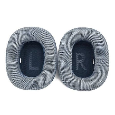 Airpods Max -kuulokkeiden korvapehmusteet pehmeästä sienestä, korvapehmusteiden kotelo, verkkokangas, korvatyynyt, kuulokkeiden pehmusteet (sininen)