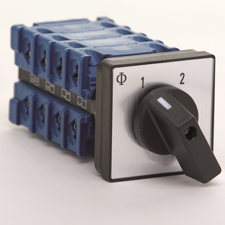 Kraus & Naimer 3134837 Kytkin 1-2, 4-napainen, Sähkön jakelu & virrantuotto