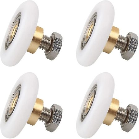 Brusedørsruller, Skydedørsruller til brusekabiner, Udskiftningsruller, Hjul til hjemmets badeværelse, DIY-reservedele, der passer til glas huller