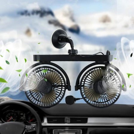 Køretøjsventilator Dobbelt Endet 12V24v Van Ventilator Til Små Lastbiler Stor Vindkraft Formål Elektrisk Ventilator Til Hjemmekøretøjer