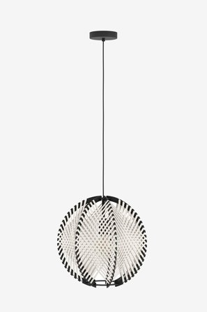 EGLO - Takpendel Waverton White /Black 400 mm - Svart - Takpendlar - Från Homeroom