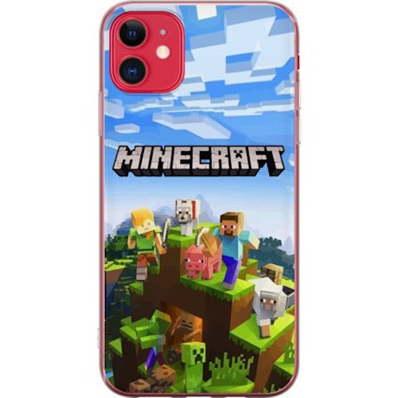 Kompatibelt Mobildeksel til Apple Apple iPhone 11 Minecraft Creeper blokk piksel retro spill