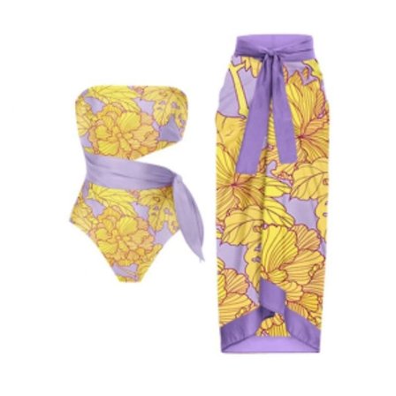 Y12-drakt for kvinner, europeisk og amerikansk, todelt bikinsett