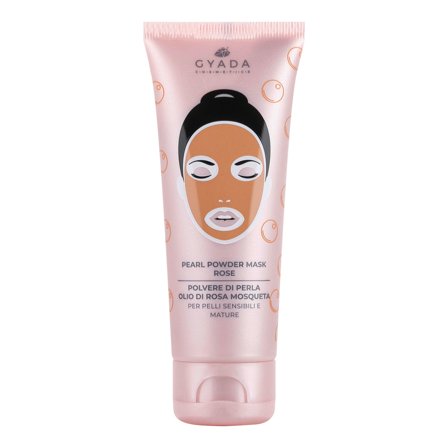 Gyada Cosmetics Cream Masks Pearl Powder Mask - Rose 75ml - Maschera Anti-età viso