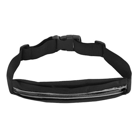 Sports Løbe Bælte Taske til Vandring Fitness Jogging Sort
