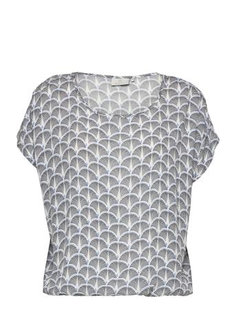 Kaedita Amber Blouse Blue Kaffe