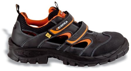 Cofra Vithar Skyddssandal svart 43, Skor