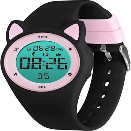 Sportsur til børn, digitalt sportsur til piger og drenge, fitness tracker