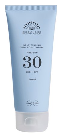 Rudolph Care Self Tanning Sun Body Lotion SPF30 100 ml, Skincare, Solcreme, Solcreme Til Ansigtet