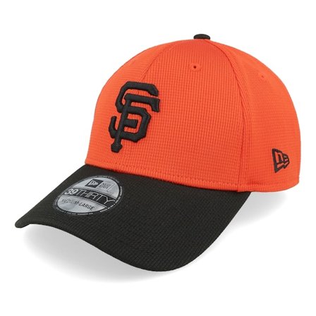 New Era - MLB Laranja flexfit Boné - San Francisco Giants MLB Spring Training 25 39THIRTY Orange/Black Flexfit @ Hatstore