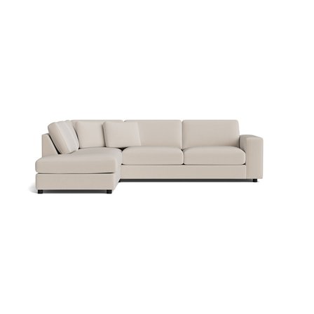 Oasis hjørnesofa, venstrevendt - Lisboa Beige - 271x213x79 - Sofa, hjørnesofa