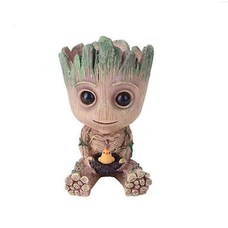 Groot Flowerpot Cute Flower Pot Planter Figurines