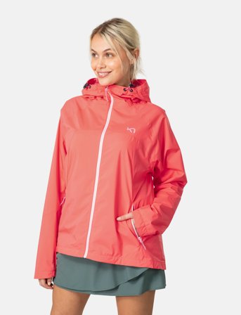 Kari Traa Thale Shell Jacket - Coral - S