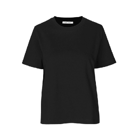SAMSOE Camino t-shirt ss T-shirts & toppar Dam Svart S