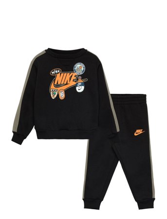 Nike F8-Fleece Pant Set - Black - 116/122