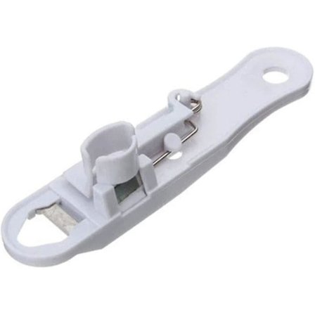 Bønne Skærer og Stilkfjerningsværktøj Fransk Stil Grøn Bønne Vegetabilsk Skærer Praktisk Stringer Fjerningsværktøj Skræller Køkken Gadgets (hvid 1 stk