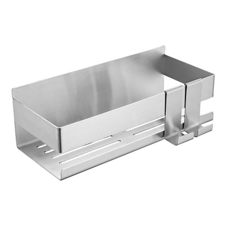 Brusehylde i rustfrit stål, brusehylde til boring, brusehylde til badeværelseshyldearrangør