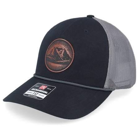 Wild Spirit - Schwarz trucker Cap - Mountain And Eagle Black/Charcoal Rope Trucker @ Hatstore