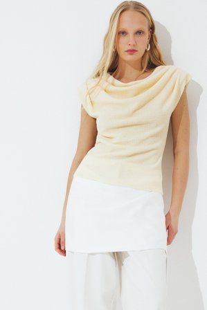 NA-KD Foulard brillant - Écharpes & Foulards - OffBlanc - One Size